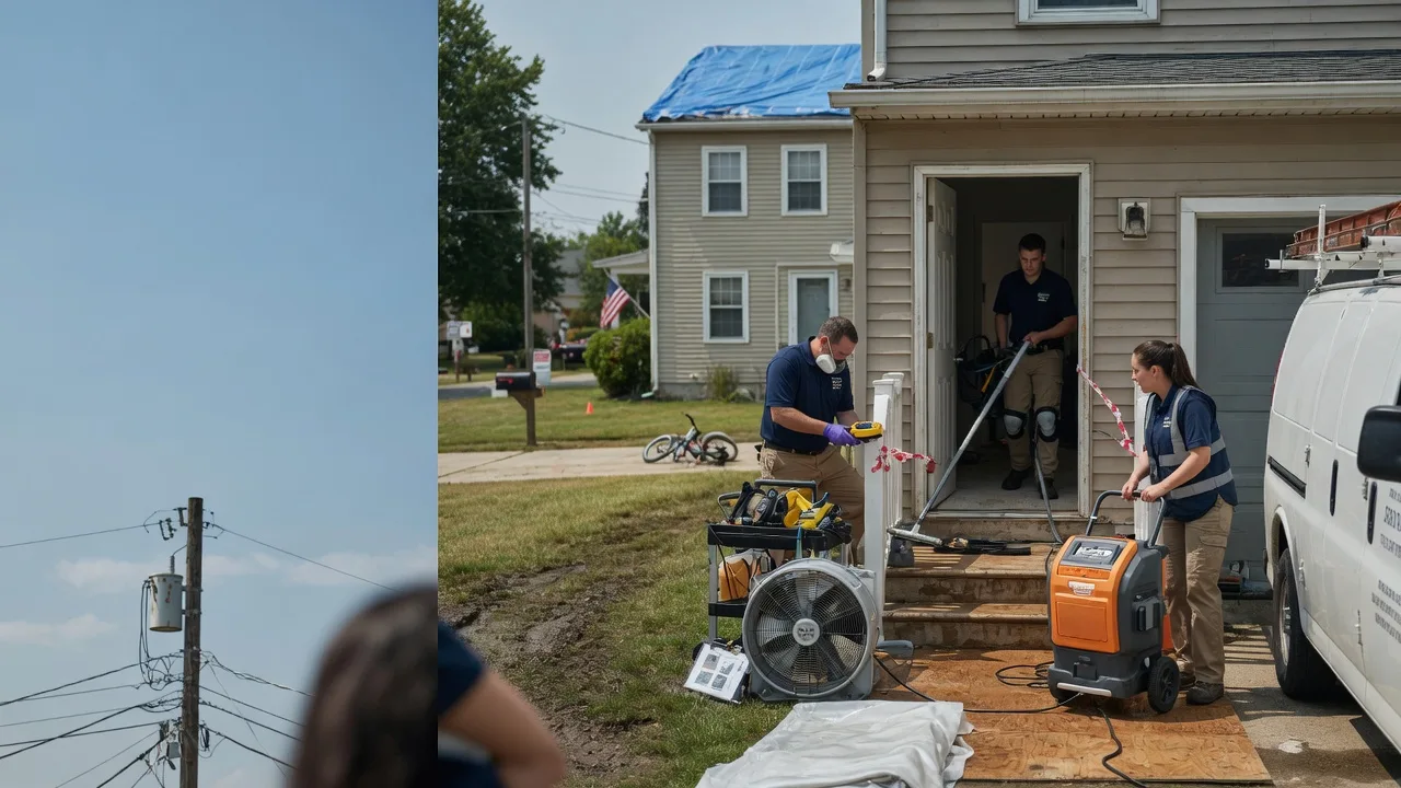 Water Damage Repair in Mesa, WA near me